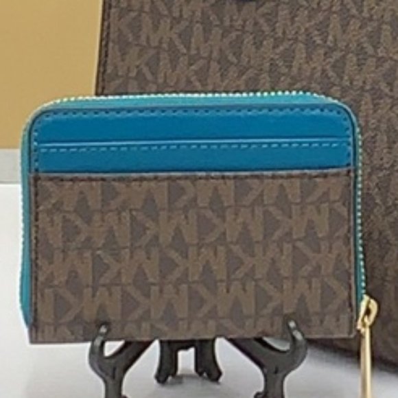 Michael Kors Jet Set MD ZA Card Case Wallet - Picture 7 of 16